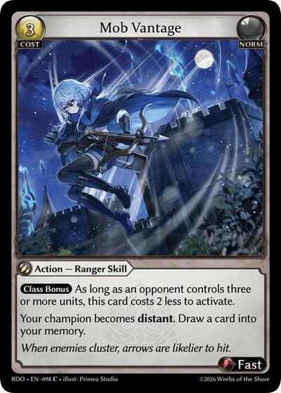 Mob Vantage (Curio Foil) card