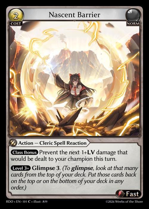 Sacred Barrier(Curio Foil) - グランドアーカイブ Sacred Barrier(Curio Foil) - グランドアーカイブ Grand Archive TCG