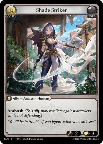 Shade Striker (Curio Foil) card