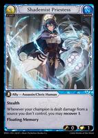 Shademist Priestess (Curio Foil) - Radiant Origins - Grand Archive