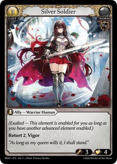 Silver Soldier (Curio Foil) card