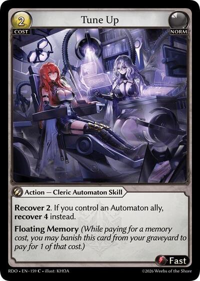 Tune Up (Curio Foil) card
