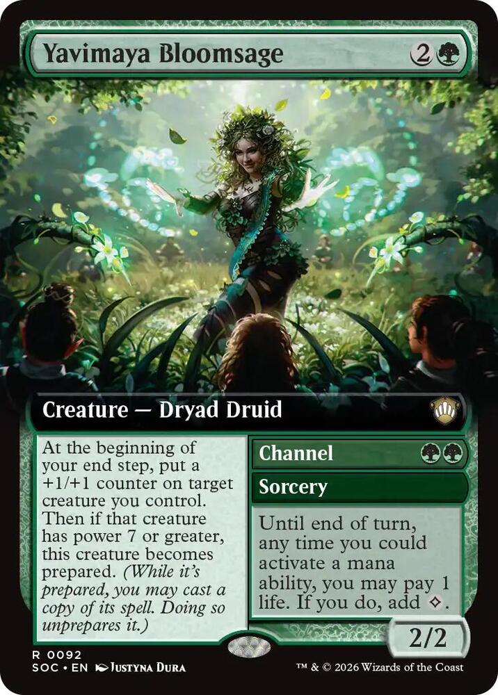 Yavimaya Bloomsage (Extended Art)