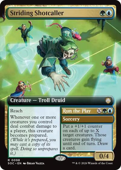 Striding Shotcaller (Extended Art)