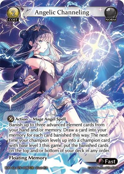 Angelic Channeling (044B) card