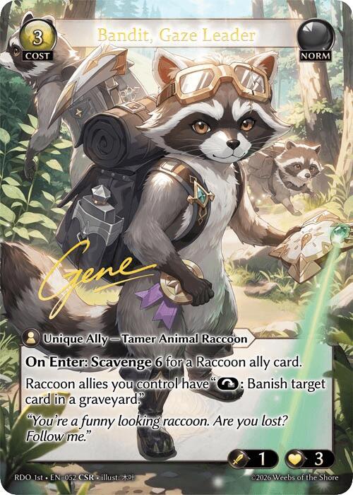 その他 Bandit, Gaze Leader CSR grand archive Bandit, Gaze Leader (CSR) - Radiant Origins - Grand Archive TCG