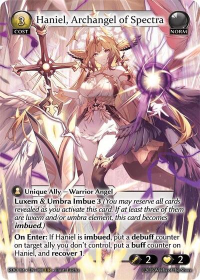 Haniel, Archangel of Spectra card