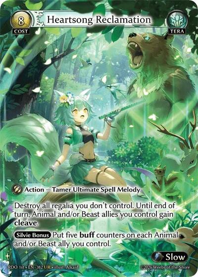 Heartsong Reclamation card