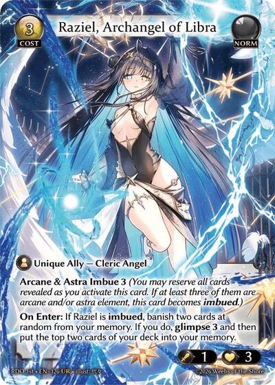 Raziel, Archangel of Libra card