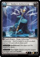 その他 Seeker's Aetherwing Armaments foil Seeker's Aetherwing - Radiant Origins - Grand Archive TCG