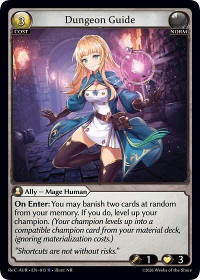 Dungeon Guide card