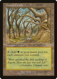 Gaea's Cradle - Urza's Saga - Magic: The Gathering