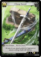 Cheap Sword (003) - Radiant Origins: Pantheon - Grand Archive TCG