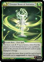 Greater Boon of Astraeus - Radiant Origins: Pantheon - Grand