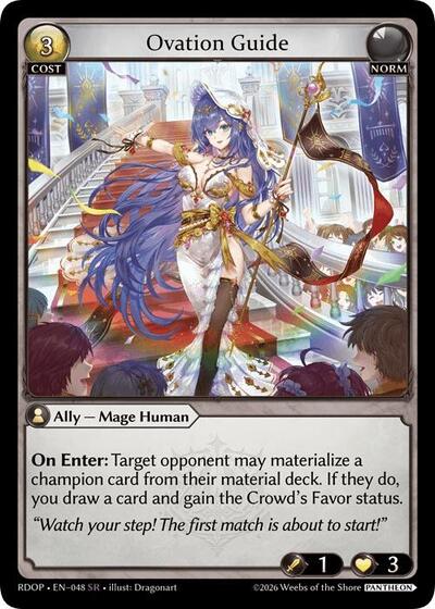 Ovation Guide card