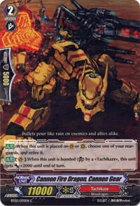 Cannon Fire Dragon, Cannon Gear