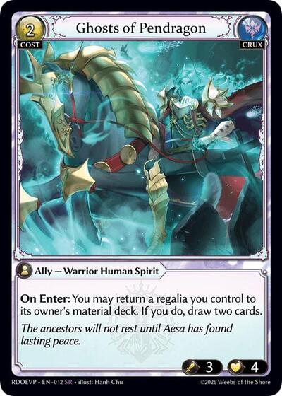 Ghosts of Pendragon card