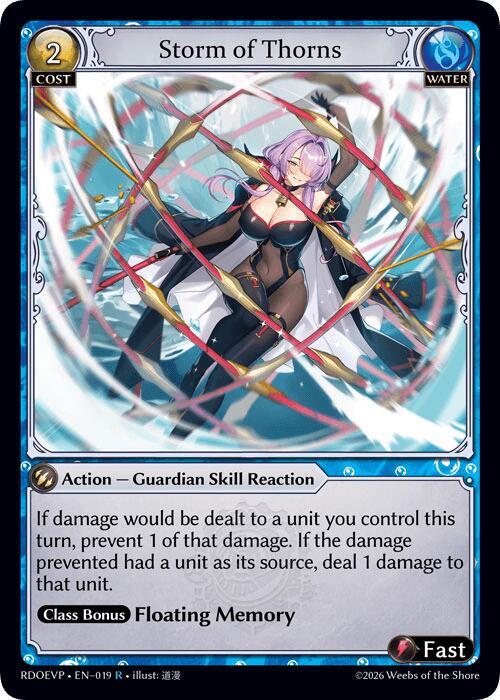 Storm of Thorns - Radiant Origins Event Pack - Grand Archive TCG ...