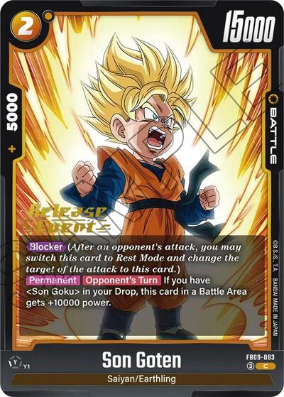 Son Goten card