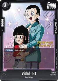 Videl : GT - Dual Evolution Release Event Cards - Dragon Ball Fusion World card