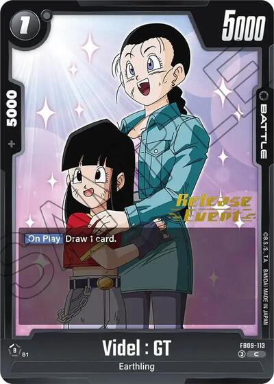 Videl : GT Dual Evolution Release Event Cards Common Dragon Ball card — value and price
