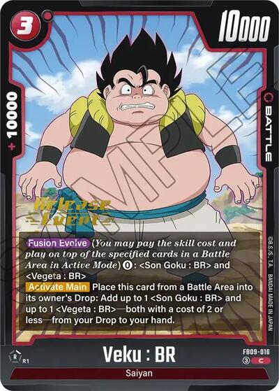 Veku : BR - FB09-016 card