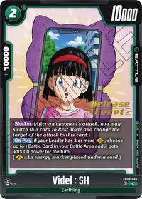 Videl : SH - Dual Evolution Release Event Cards - Dragon Ball Fusion World card