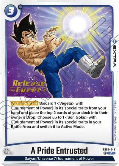 A Pride Entrusted card