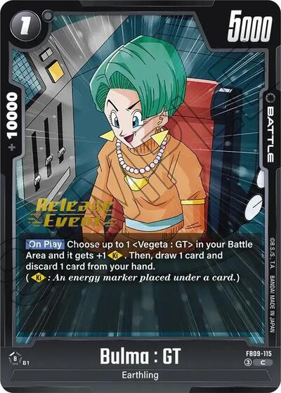 Bulma : GT card