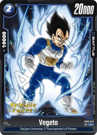 Vegeta - FB09-042 card