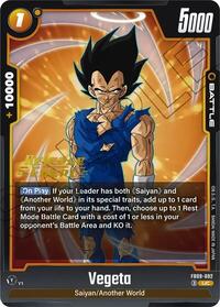 Vegeta - FB09-092 - Dual Evolution Release Event Cards