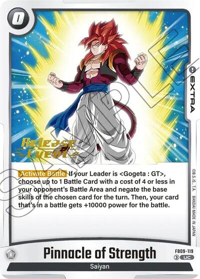 Pinnacle of Strength card