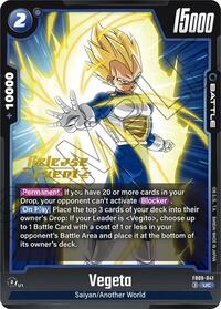 Vegeta - FB09-041 - Dual Evolution Release Event Cards