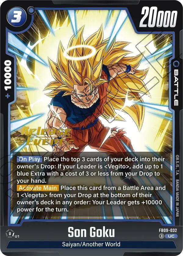 Son Goku FB09-032 card