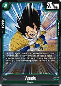 Vegeta - FB09-070 - Dual Evolution Release Event Cards