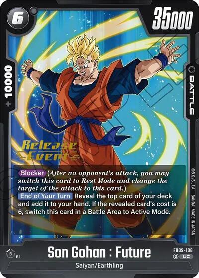 Son Gohan : Future card
