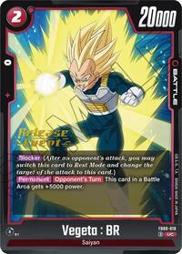 Vegeta : BR - FB09-019 - Dual Evolution Release Event Cards
