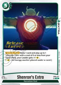 Shenron's Extra - Dual Evolution Release Event Cards