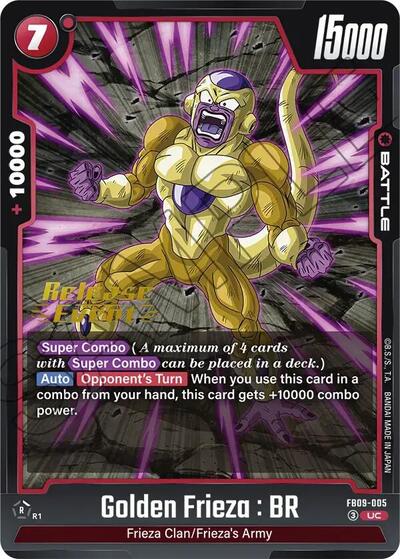 Golden Frieza : BR card