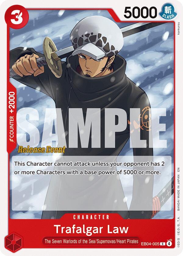 Trafalgar Law - Adventure on Kami's Island Release Event Cards