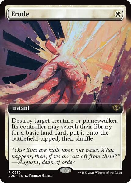 Erode - Secrets of Strixhaven - magic