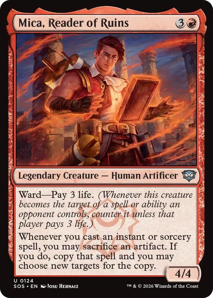 Mica, Reader of Ruins - Secrets of Strixhaven - Magic: The Gathering - TCGplayer.com Mica, Reader of Ruins - Secrets of Strixhaven - Magic: The Gathering - TCGplayer.com