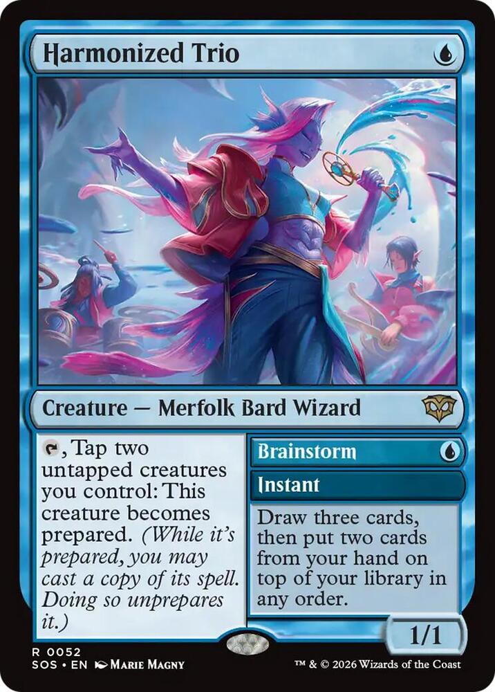 Harmonized Trio - Secrets of Strixhaven - Magic: The Gathering