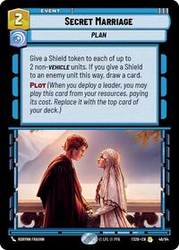 Secret Marriage - Twin Suns - Star Wars Unlimited card
