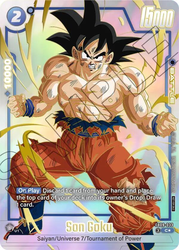 Son Goku - FB09-033 (Limited Pack 26-27 WAVE1) - Tournament and