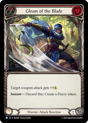 Gleam Of The Blade (Red)