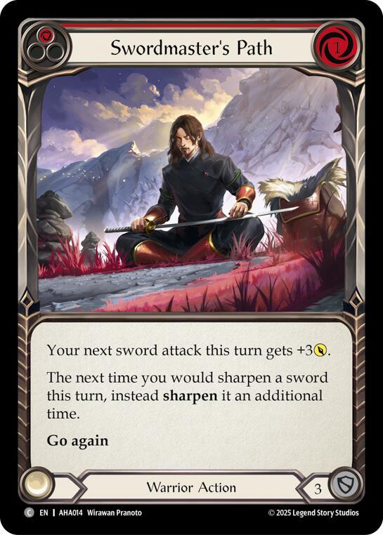 Swordmasters Path (Red) - Armory Deck Origins: Hala - Flesh and