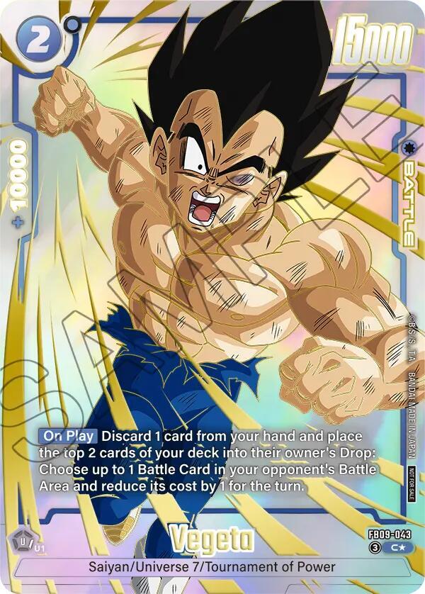 Vegeta - FB09-043 - Tournament and Championship Promos - Dragon