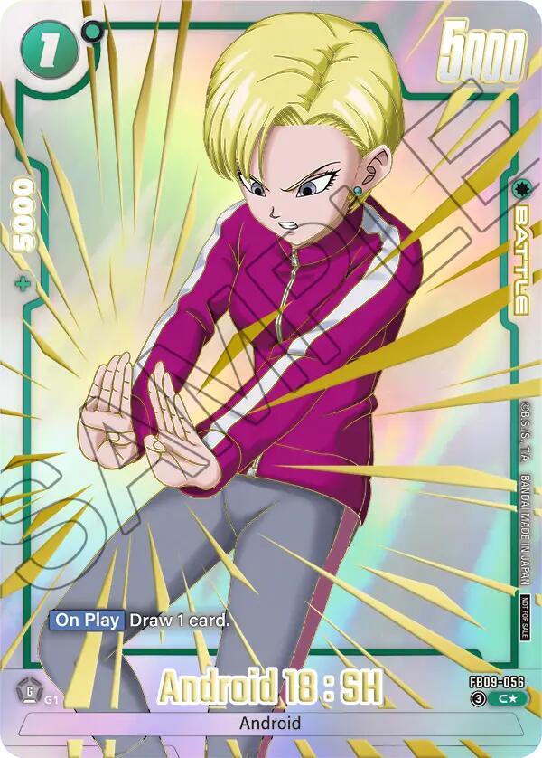 Android 18 : SH (Limited Pack 26-27 WAVE1) - Tournament and