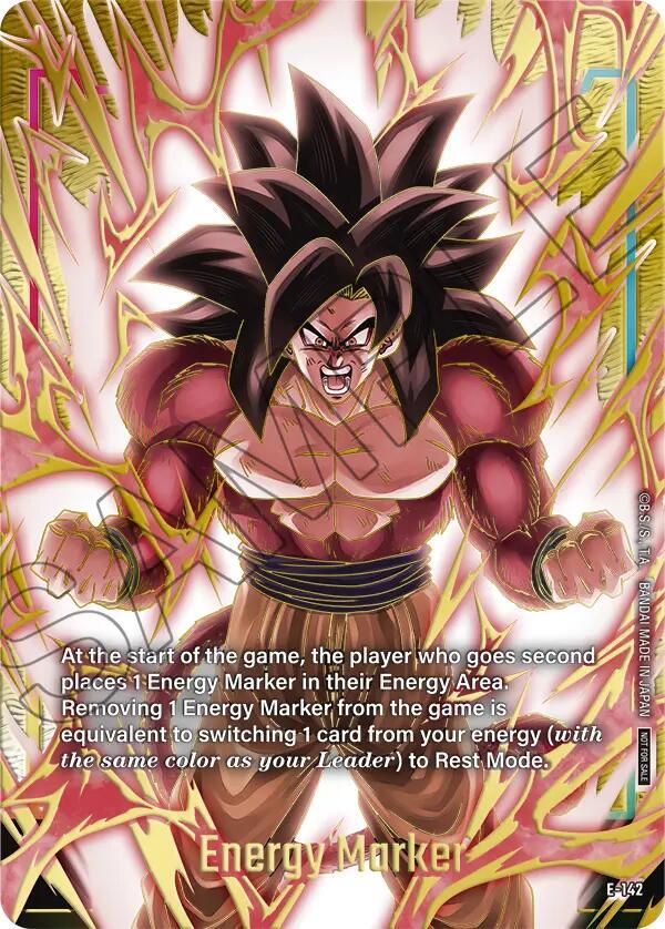 Energy Marker (E-142) - Fusion World Energy Markers - Dragon Ball